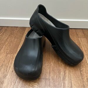 Birkenstock Women's Black A630 Professional Polyurethane Slip-On Clog, EU SZ 38